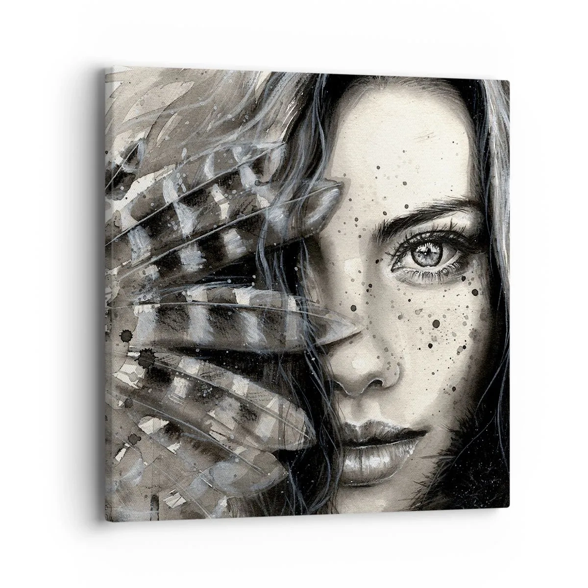 Canvas picture - Wild Beauty - 40x40 cm