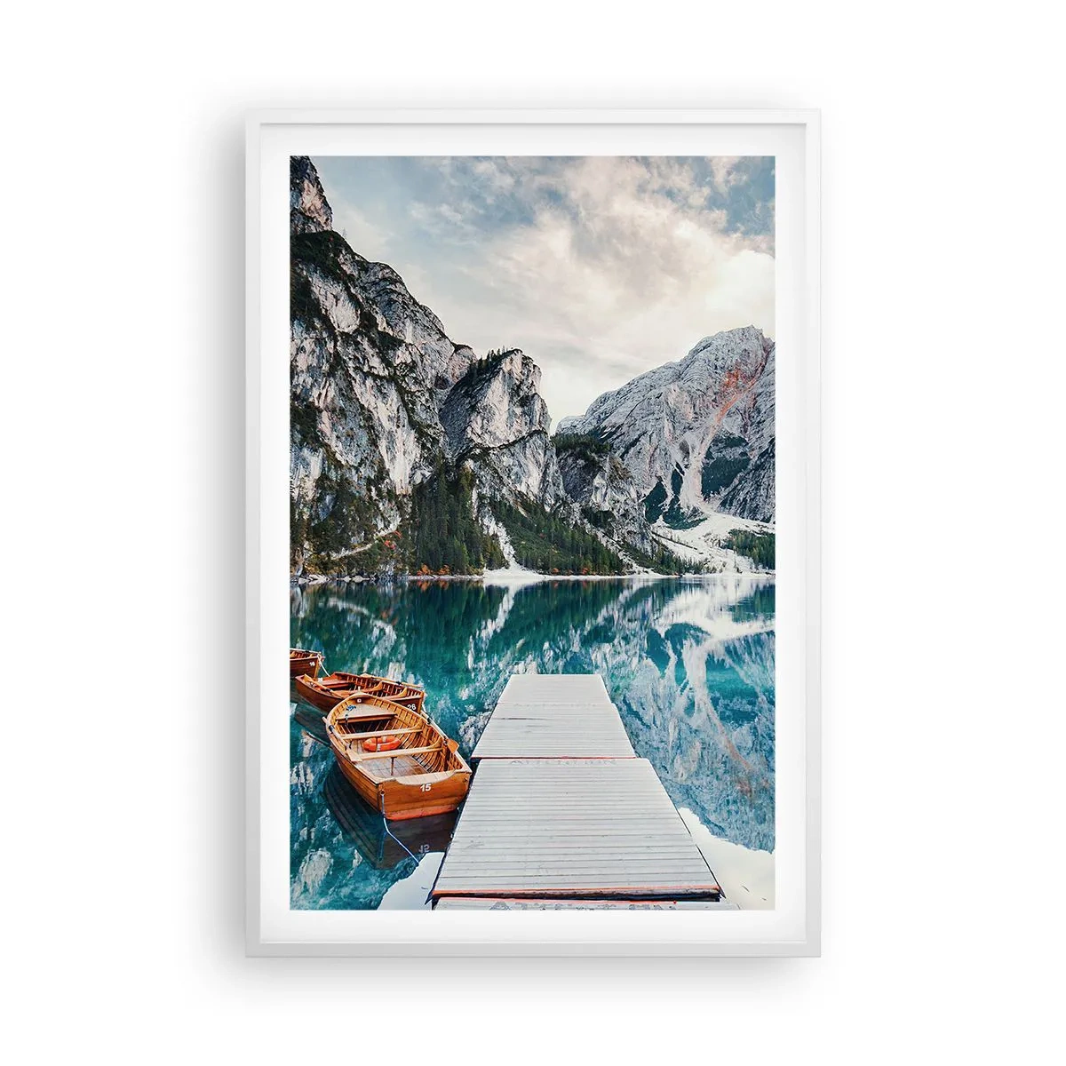 Poster in white frmae - We Will Show You Beauty - 61x91 cm