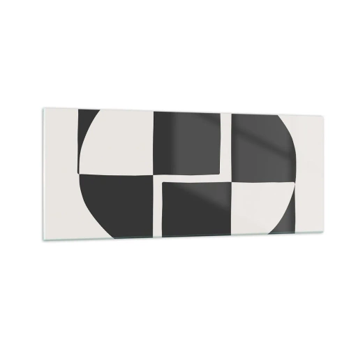 Glass picture - Antithesis-Synthesis - 100x40 cm