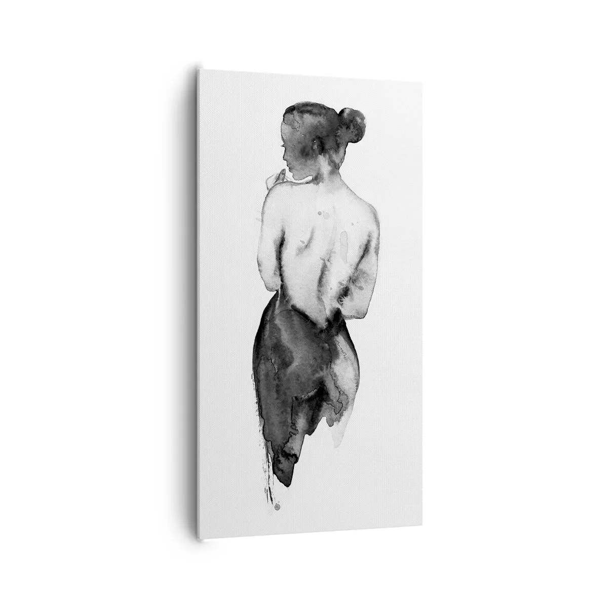 Canvas picture - By Her Side the World Disappears - 65x120 cm