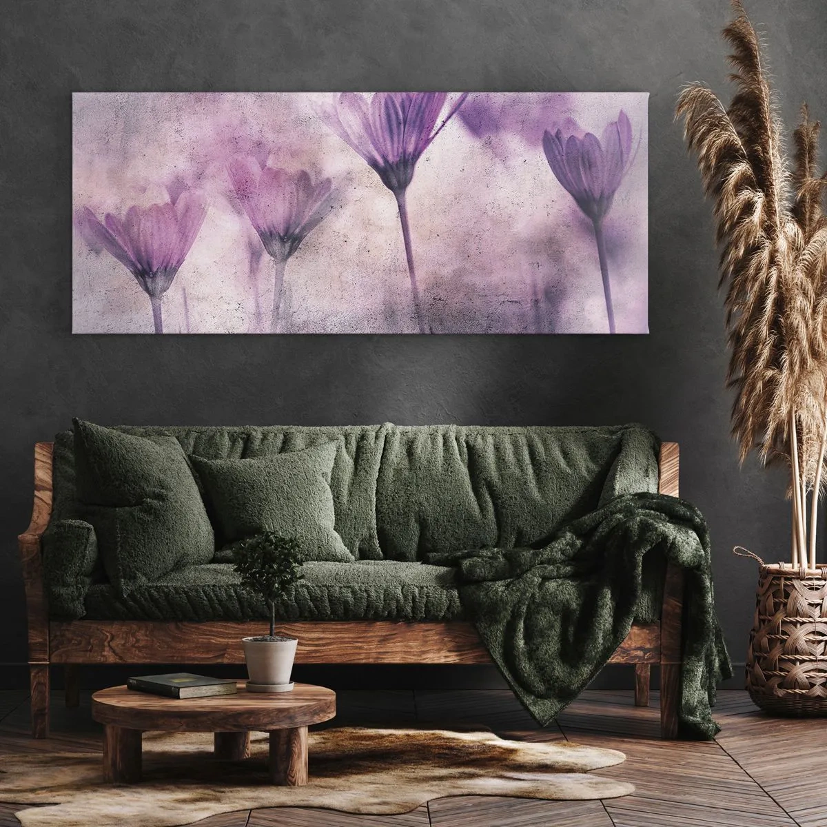 Canvas picture - Dream of Flowers - 140x50 cm