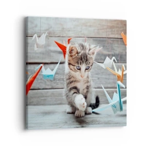 Canvas picture - First Lesson - 40x40 cm