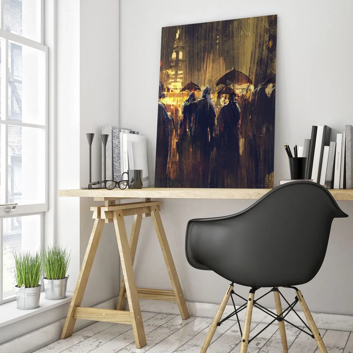 Glass picture - Followers of the Rain - 50x70 cm
