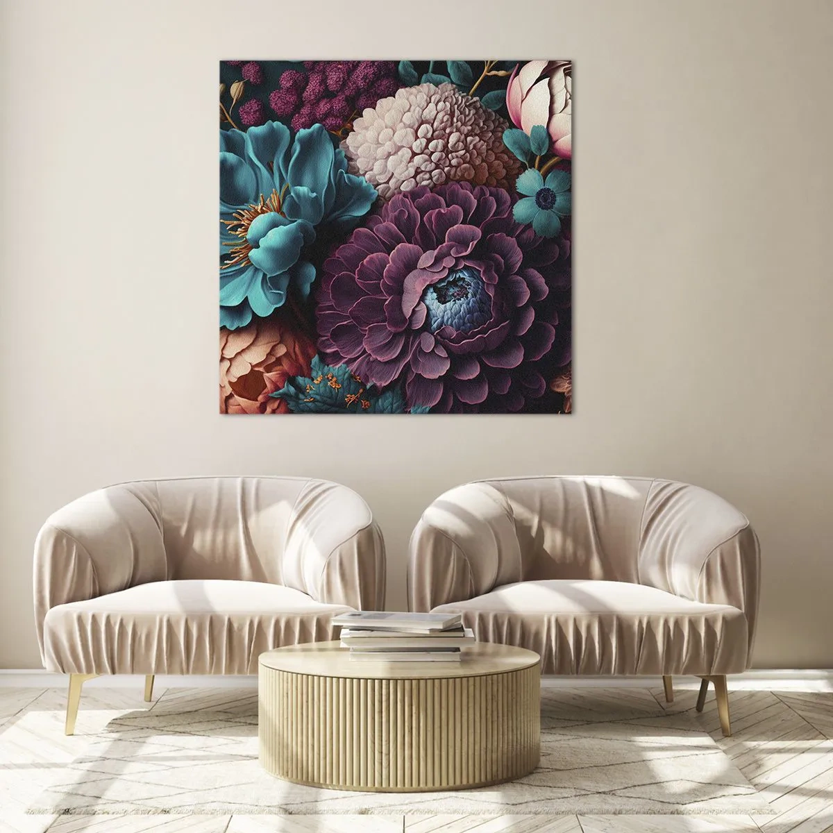 Glass picture - Rich Nature - 60x60 cm