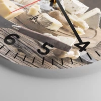 Clock face with numbers