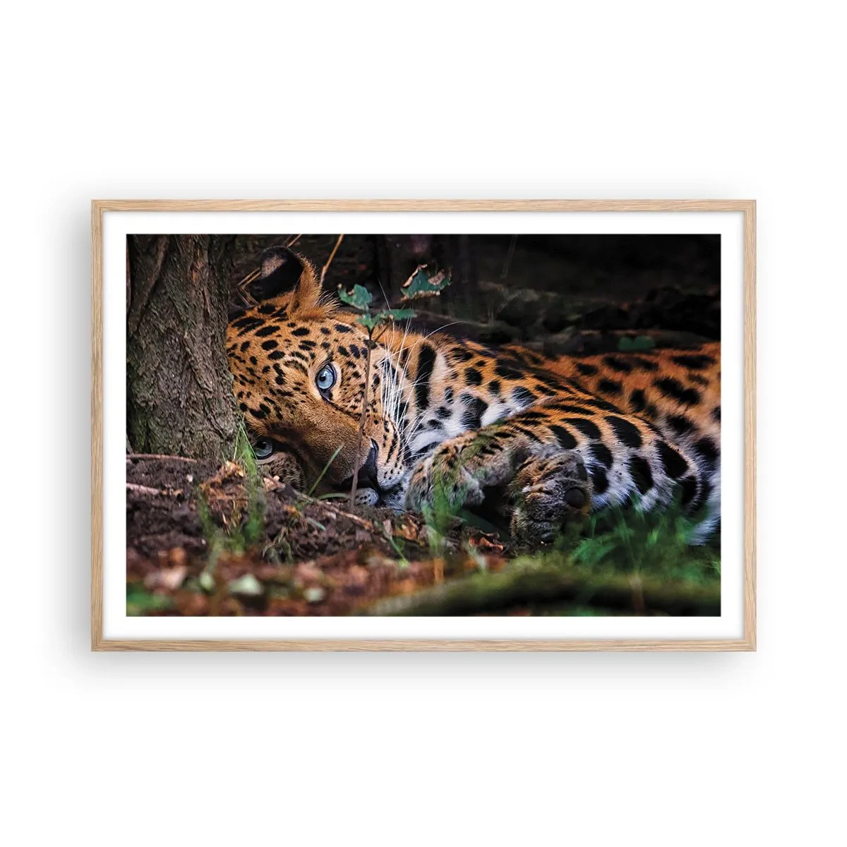 Poster in light oak frame - Trust Me - 91x61 cm