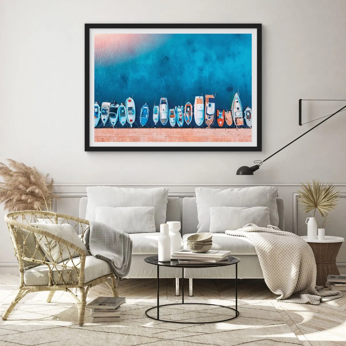 Poster in black frame - In One Row - 70x50 cm