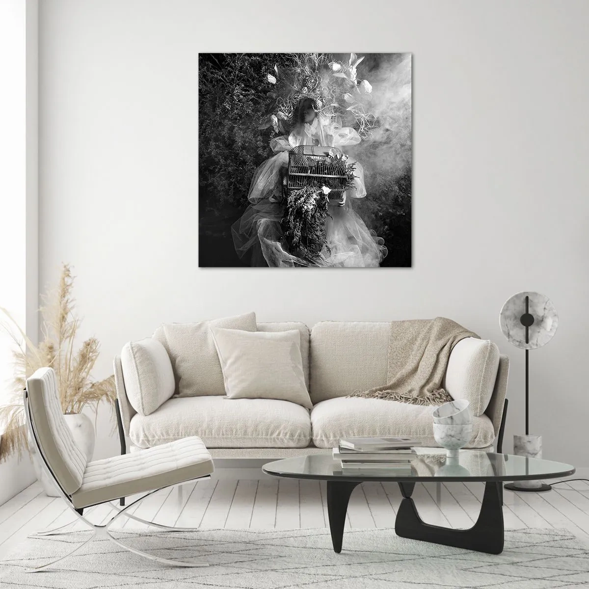 Glass picture - Mother Nature - 30x30 cm