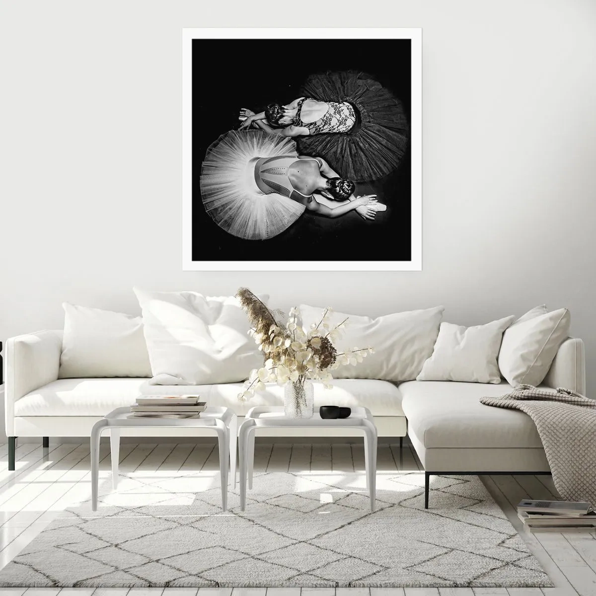 Poster - Yin and Yang - Ideal Balance - 40x40 cm