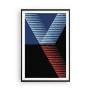 Poster in black frame - Simple Story - 61x91 cm