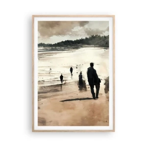 Poster in light oak frame - Summoned - 70x100 cm