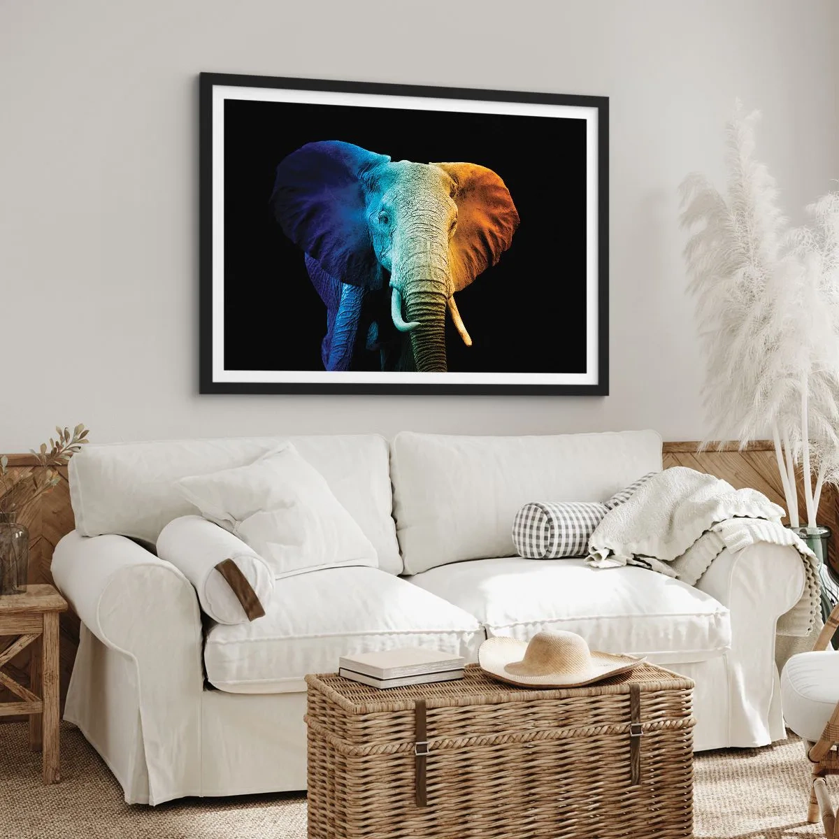 Poster in black frame - Eccentric, Not a Weirdo - 91x61 cm