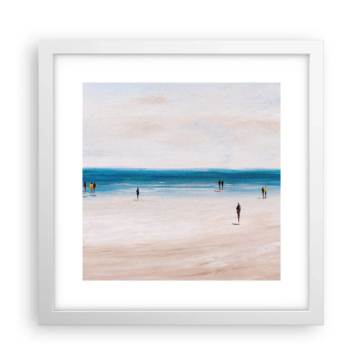 Poster in white frmae - Natural Need - 30x30 cm