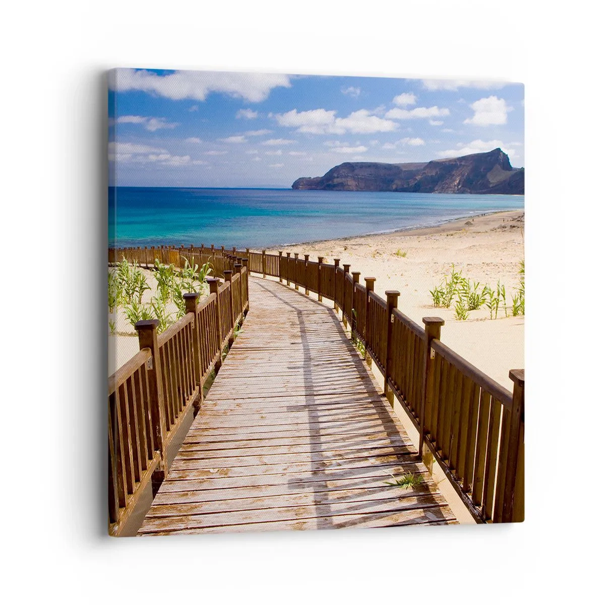 Canvas picture - Take Me to Happy Islands - 40x40 cm