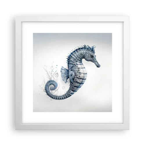 Poster in white frmae - Subtle Joke of Nature - 30x30 cm