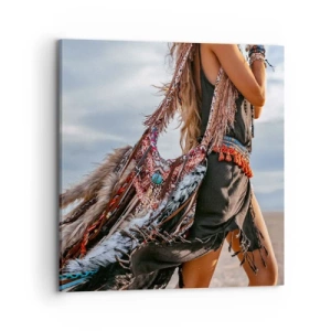 Canvas picture - Shaman's Girl - 70x70 cm