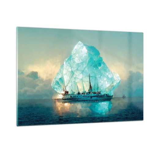 Glass picture - Arctic Diamond - 120x80 cm