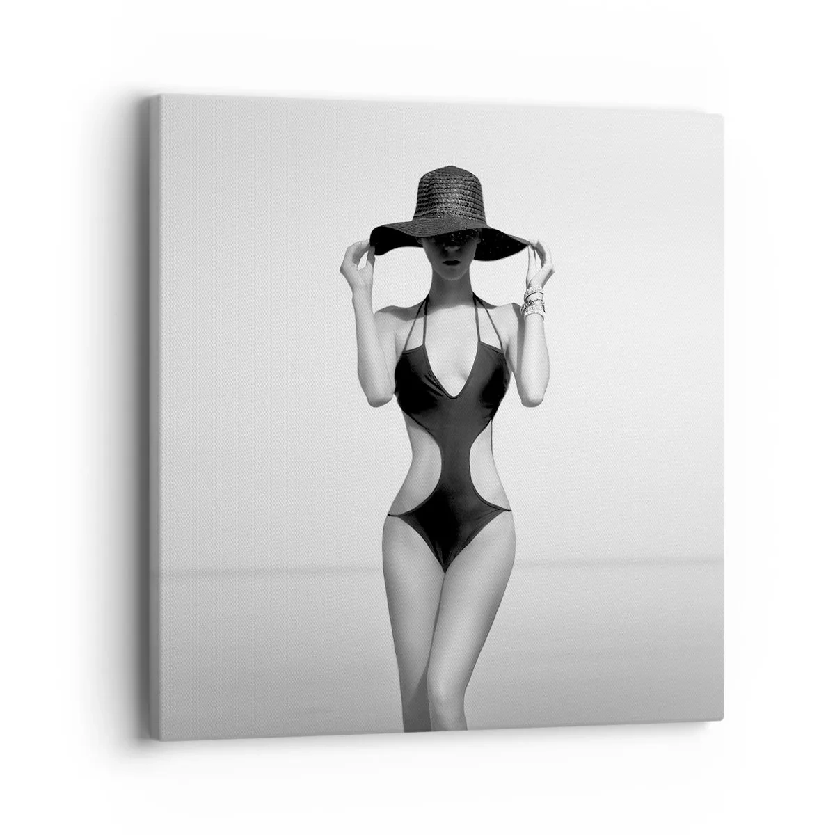 Canvas picture - My Name Is: Elegance - 40x40 cm