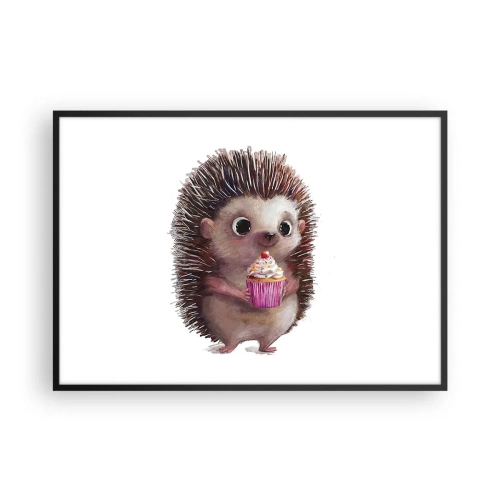 Poster in black frame - Everyday is Holiday - 100x70 cm