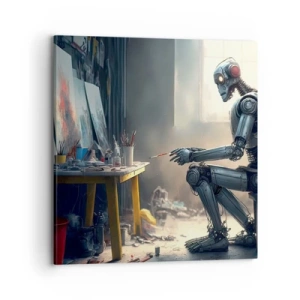 Canvas picture - Act of Creation - 70x70 cm