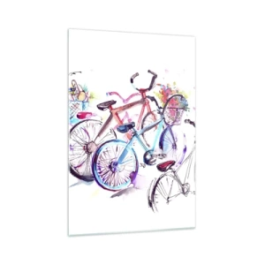 Glass picture - Anti-moto Club Reunion - 70x100 cm