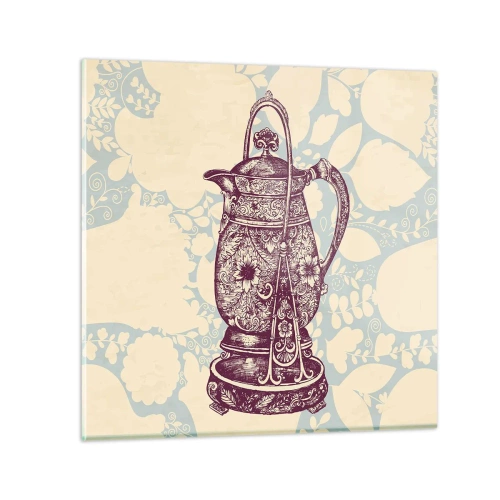 Glass picture - Beauty of Ordinary Life - 40x40 cm