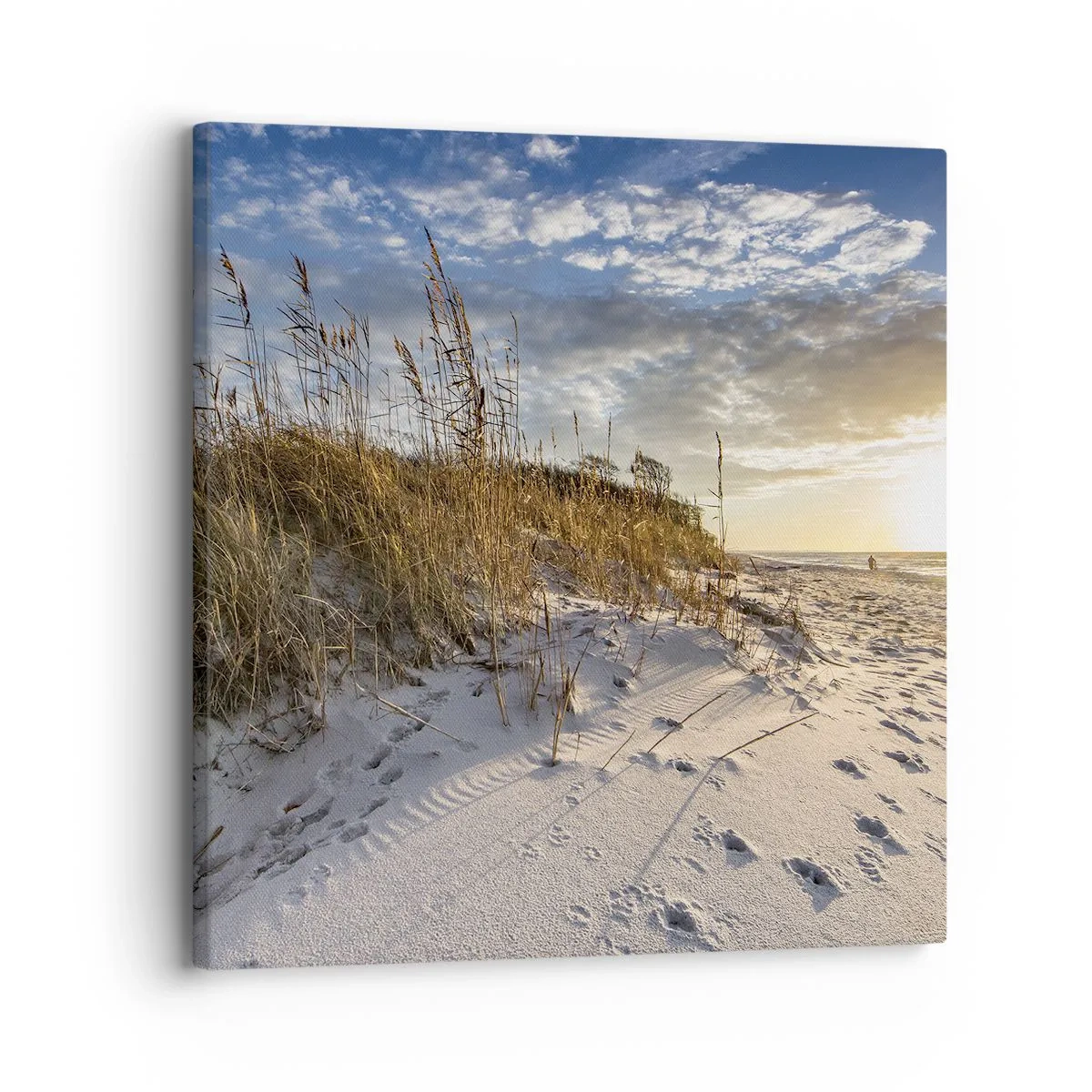 Canvas picture - Invitation to a Walk - 30x30 cm