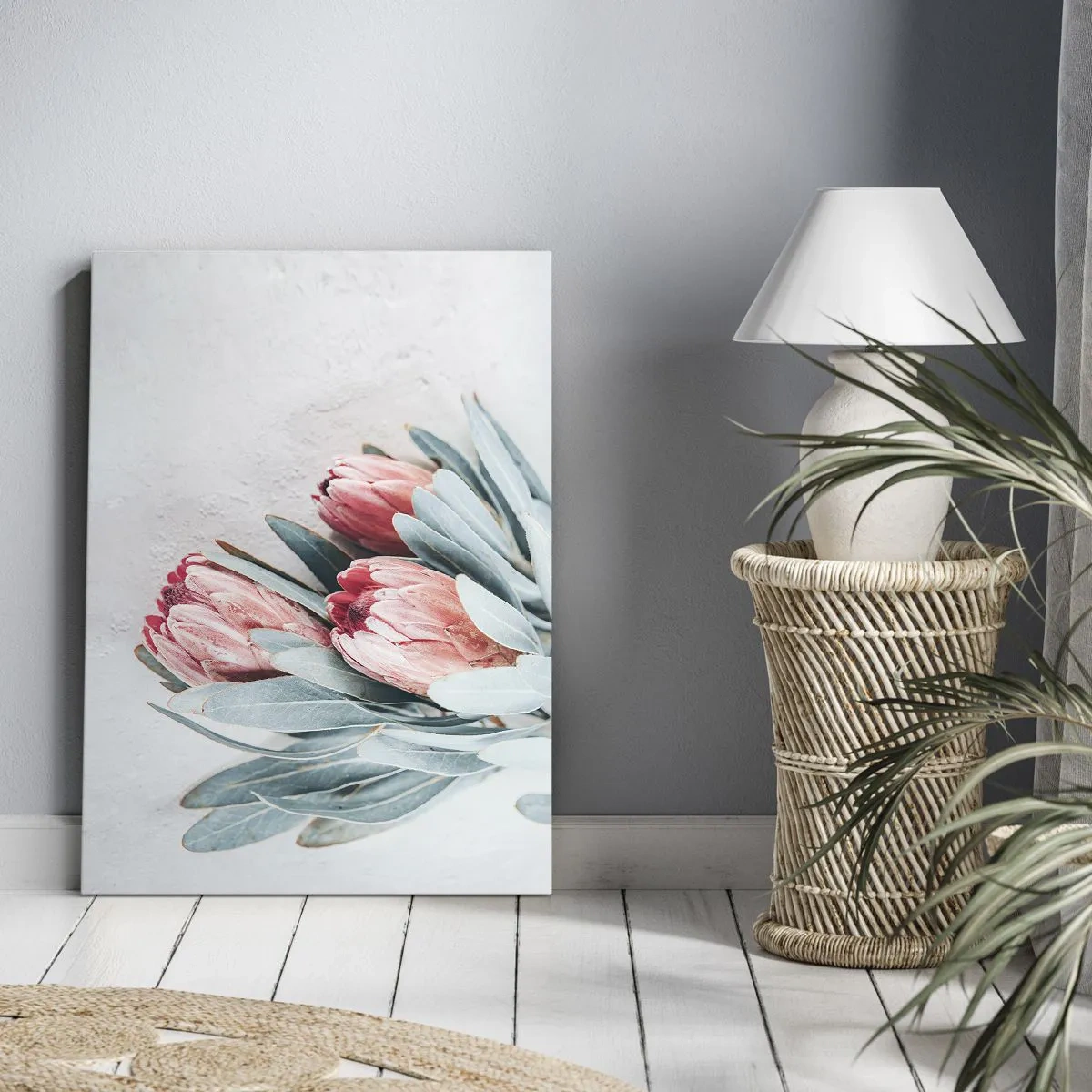 Canvas picture - Ashamed of Their Own Beauty - 80x120 cm