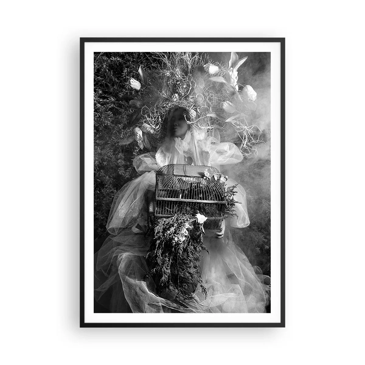 Poster in black frame - Mother Nature - 70x100 cm