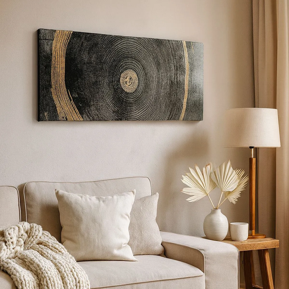 Canvas picture - Change and Persistance - 100x40 cm