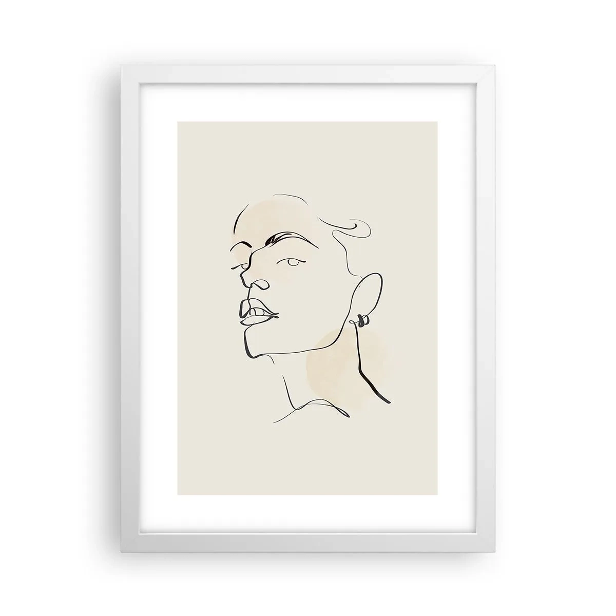 Poster in white frmae - Proud Look - 30x40 cm