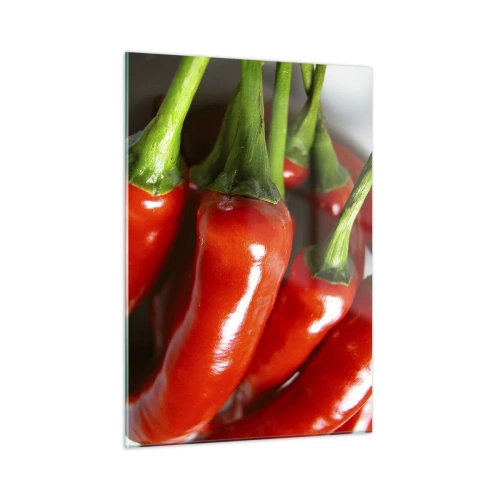 Glass picture - Juicy, Shiny, Smooth - 50x70 cm