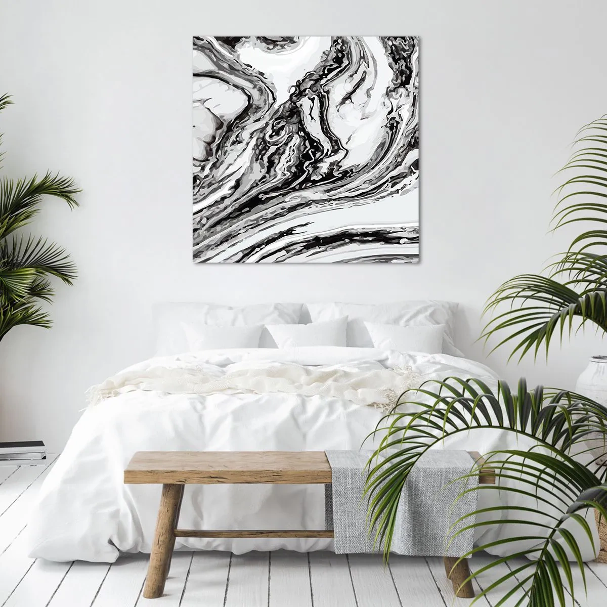 Canvas picture - At the Beginning There Was Chaos - 50x50 cm