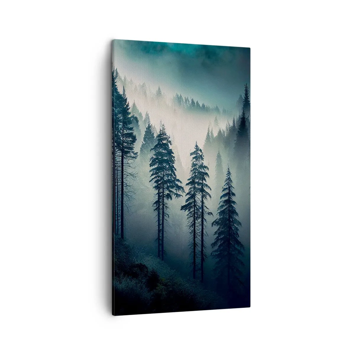 Canvas picture - Morning in the Mountains - 45x80 cm