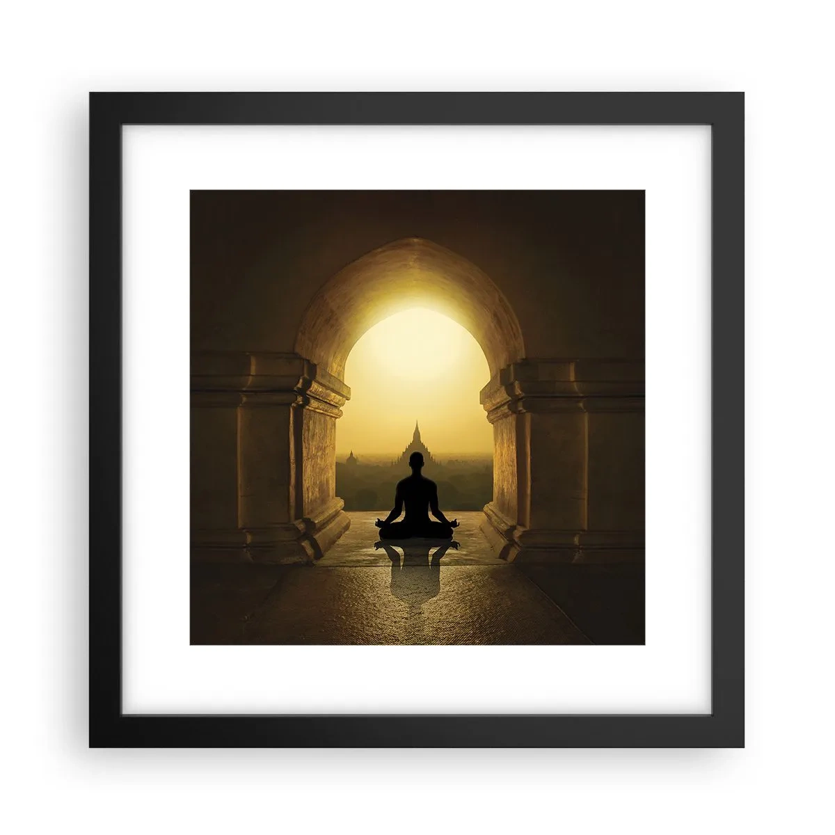Poster in black frame - Full Harmony - 30x30 cm