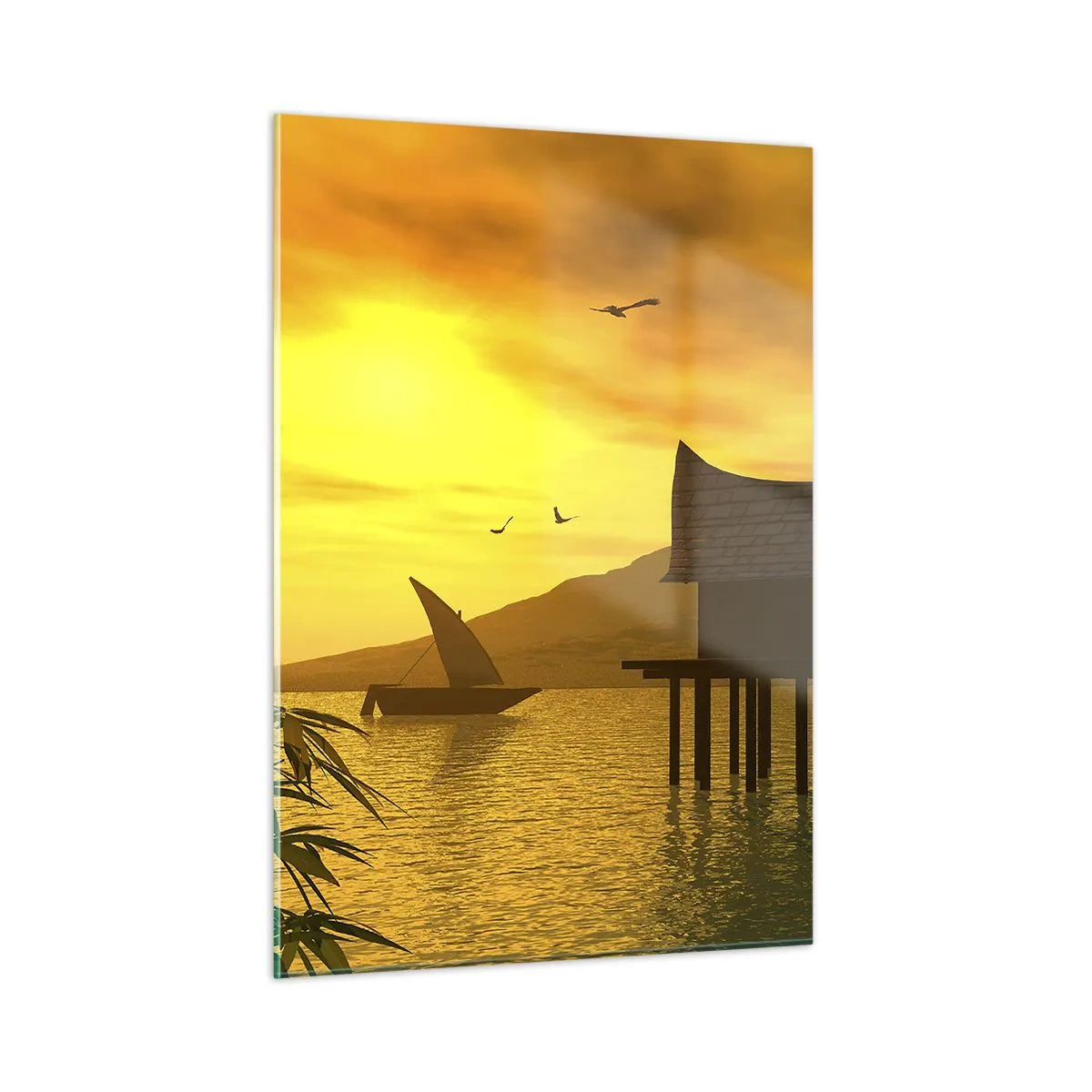 Glass picture - Long-Awaited Peace - 50x70 cm