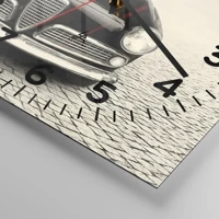 Clock face with numbers