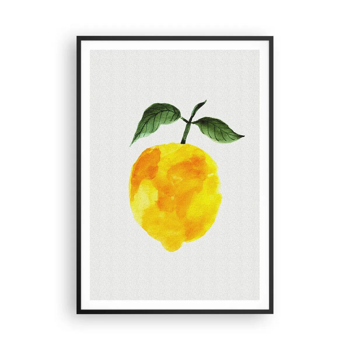 Poster in black frame - How to Get the Taste of the Sun - 70x100 cm