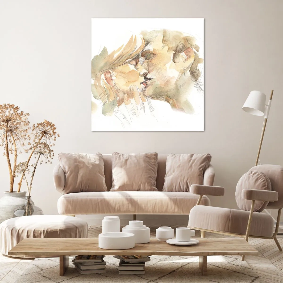 Canvas picture - The Missing Half? - 40x40 cm