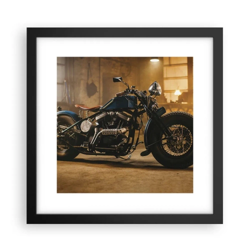 Poster in black frame - I Can Do Anything - 30x30 cm