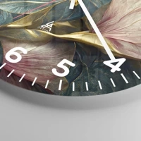 Clock face with numbers