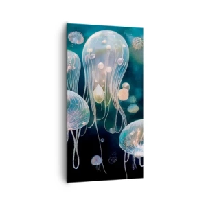 Canvas picture - Underwater Ball - 65x120 cm
