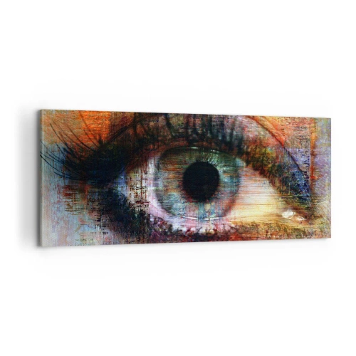 Canvas picture - You Can See Inside the Soul - 100x40 cm