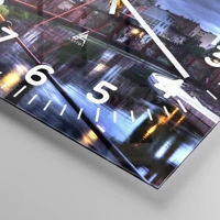 Clock face with numbers