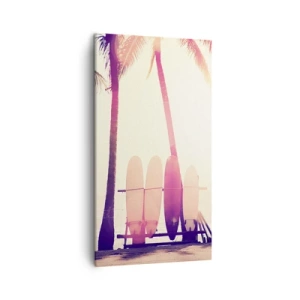 Canvas picture - It Will Be a Wonderful Day - 45x80 cm