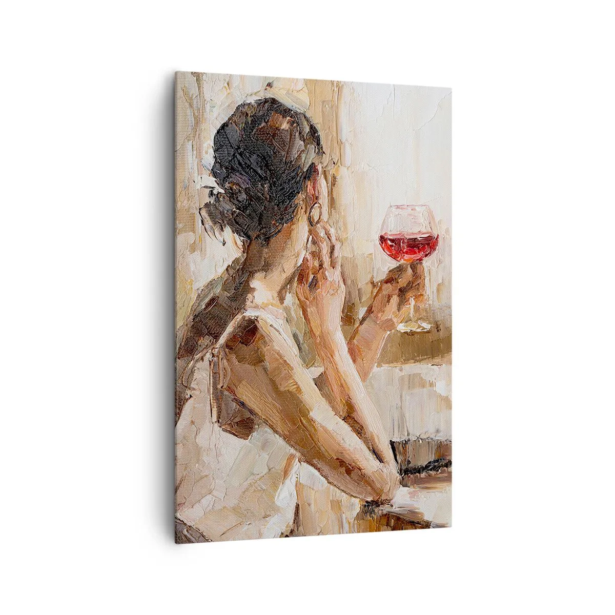 Canvas picture - Taste of a Good Moment - 80x120 cm