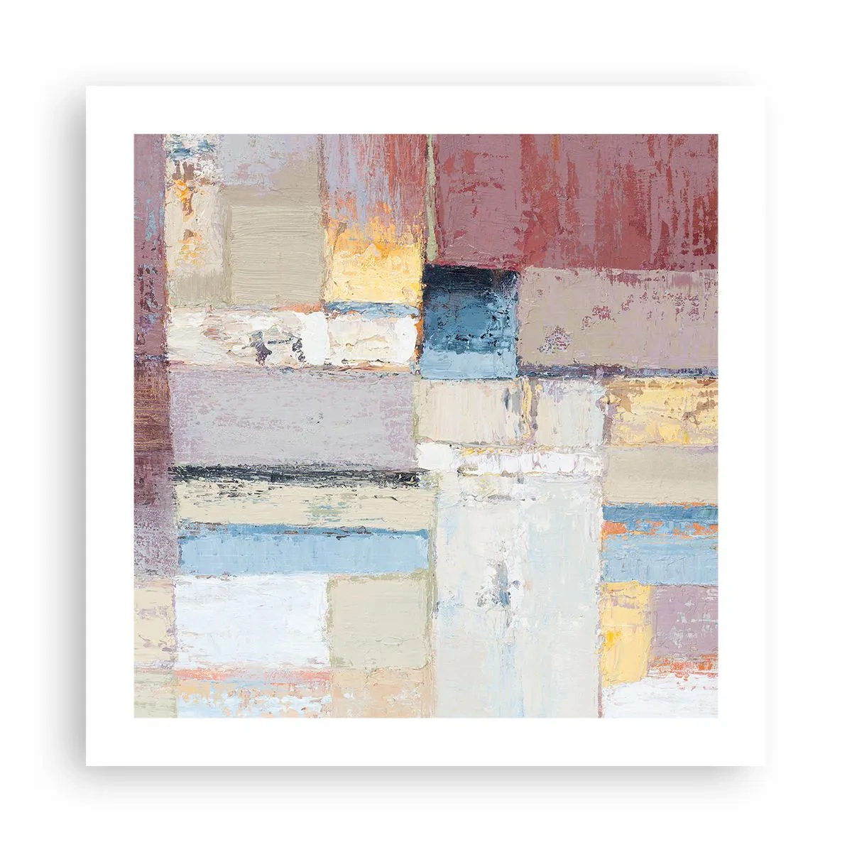 Poster - Calm of Geometry - 50x50 cm