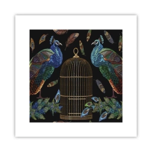 Poster - In Royal Robes - 30x30 cm