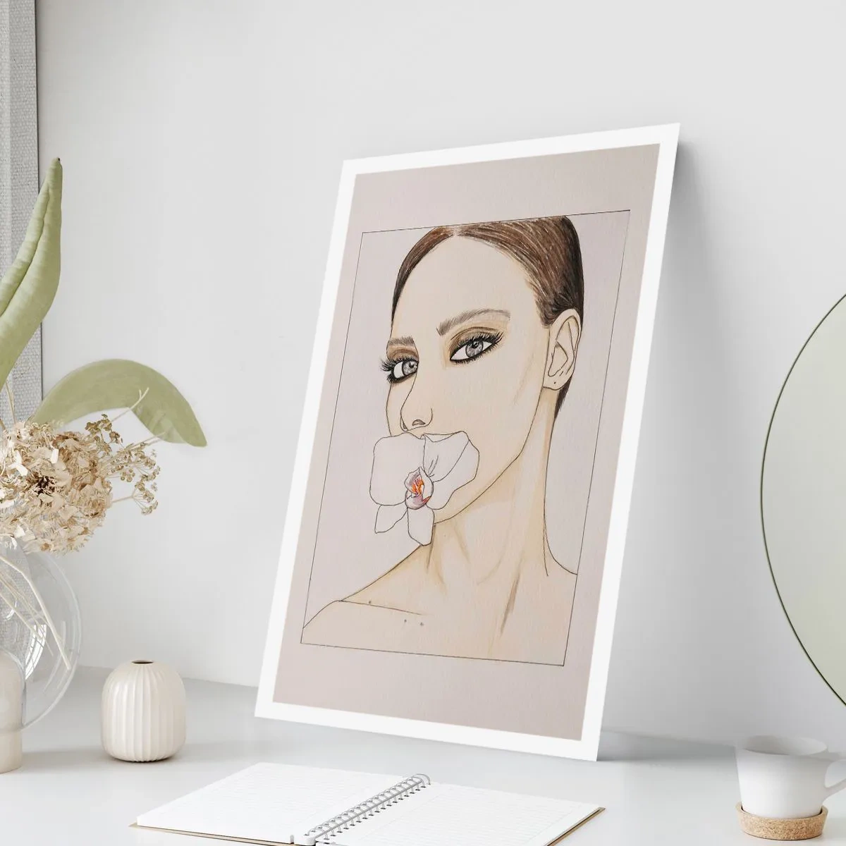Poster - Symbol of Elegance and Beauty - 61x91 cm