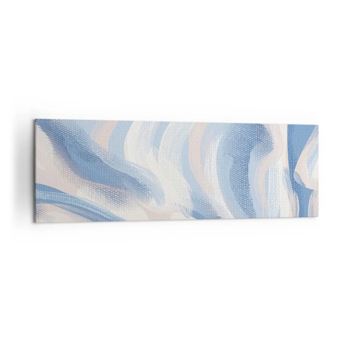 Canvas picture - Blue Waves - 160x50 cm